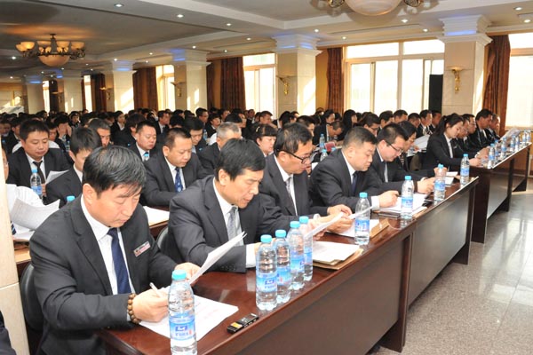 兰州zoty中欧股份公司召开2014年度“决战二、三季度”劳动竞赛动员大会